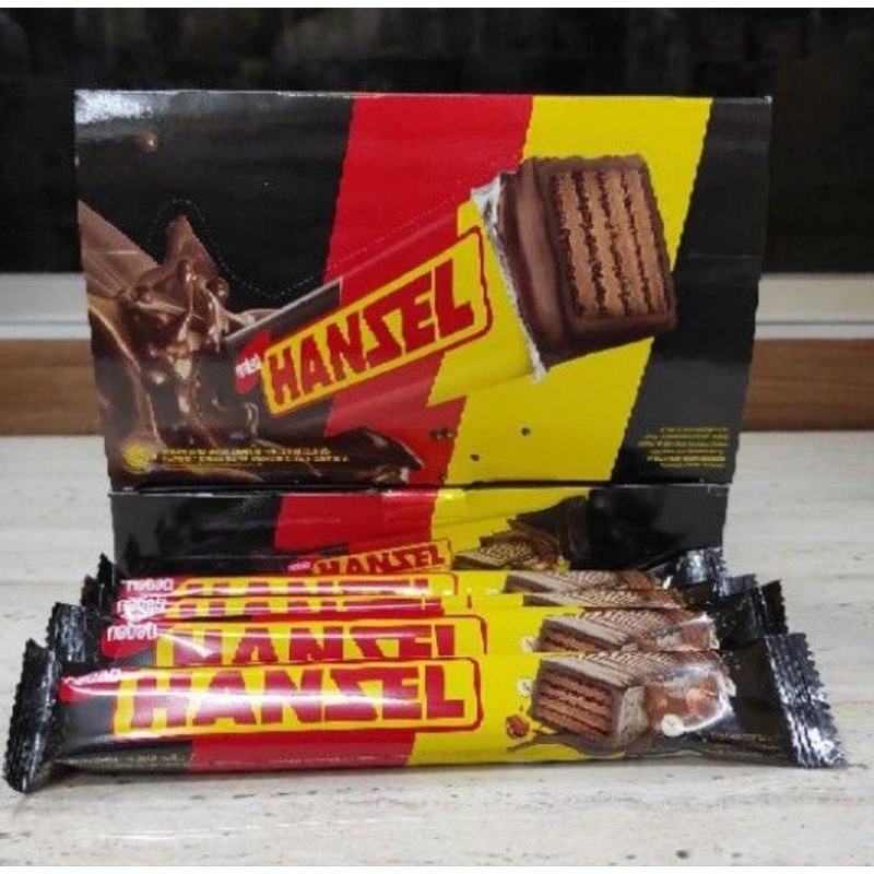 

Nabati Hanzel 12 x 24 Gram Wafer Coklat
