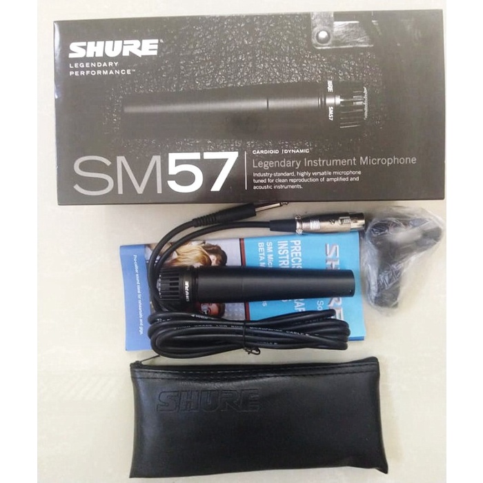 Mic Shure Microphone Shure SM57 SM 57 MIK Vokal Shure san3sh Ayo Beli