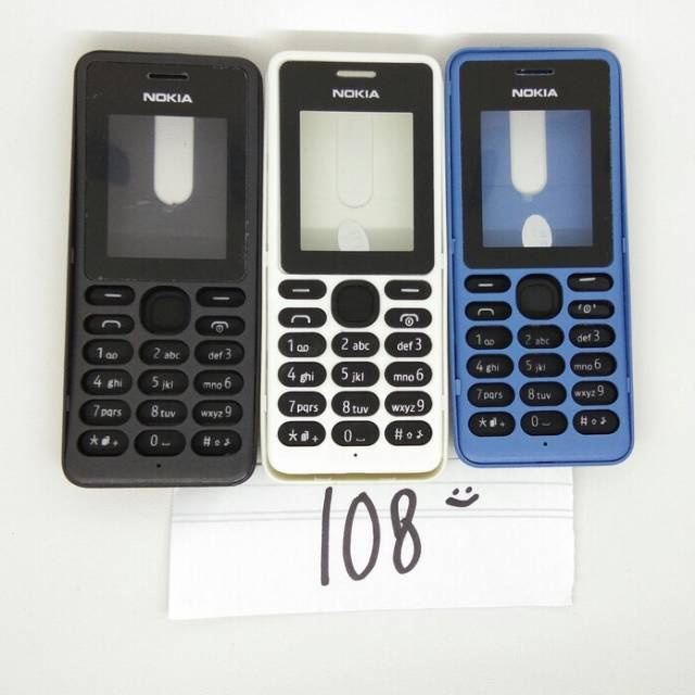 CASING HOUSING NOKIA 108 KESING NOKIA 108 ORI