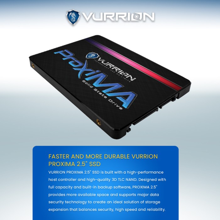 SSD VURRION PROXIMA SATA 256GB