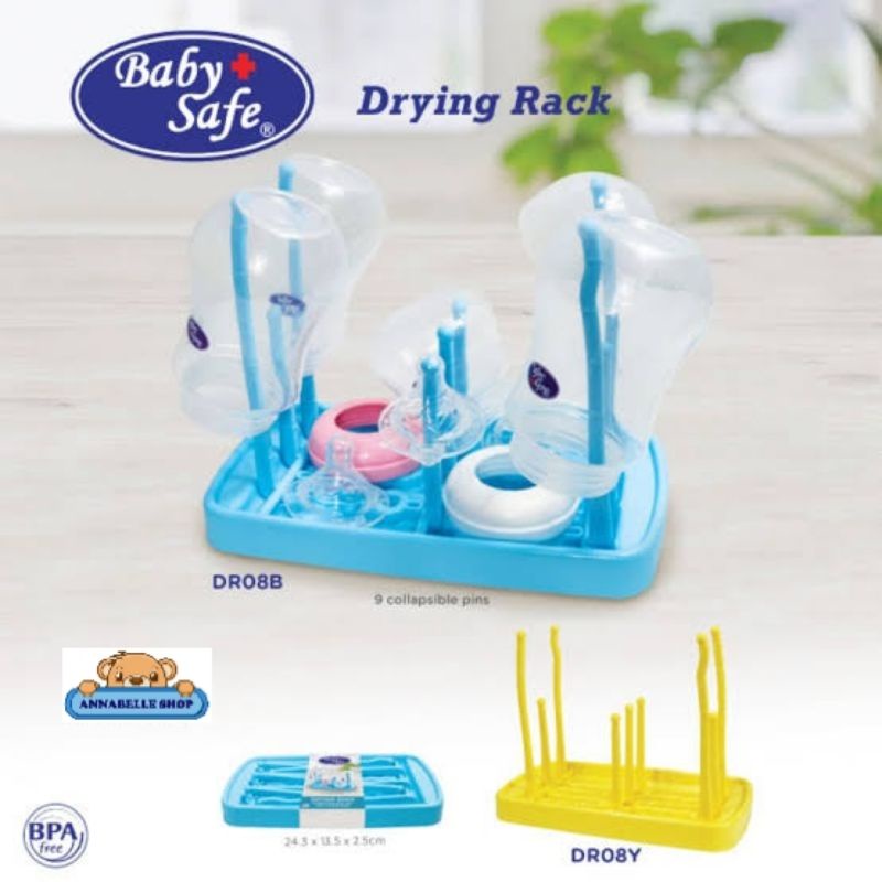 Baby Safe DR08 Portable Drying Rack pengering botol susu travel