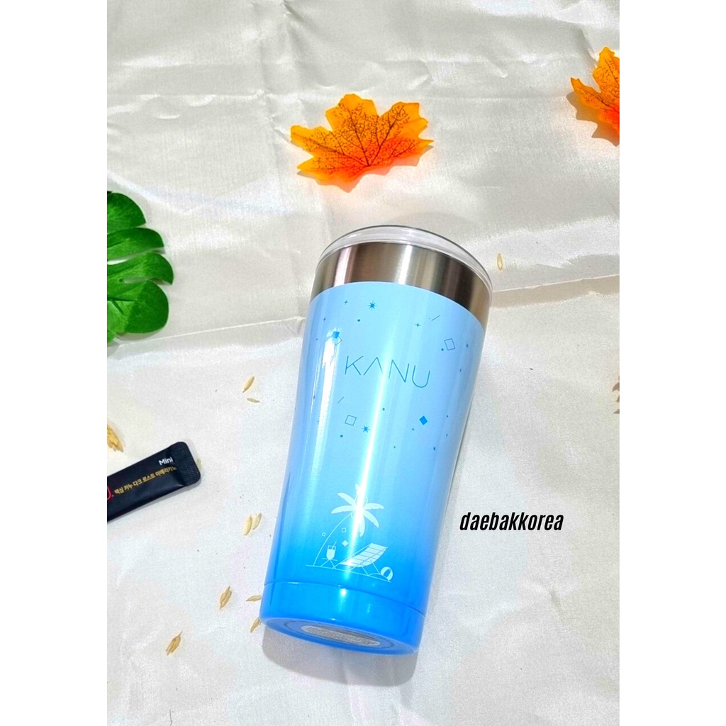 KANU Ring Handle 450ml Stainless Steel Tumbler - Blue