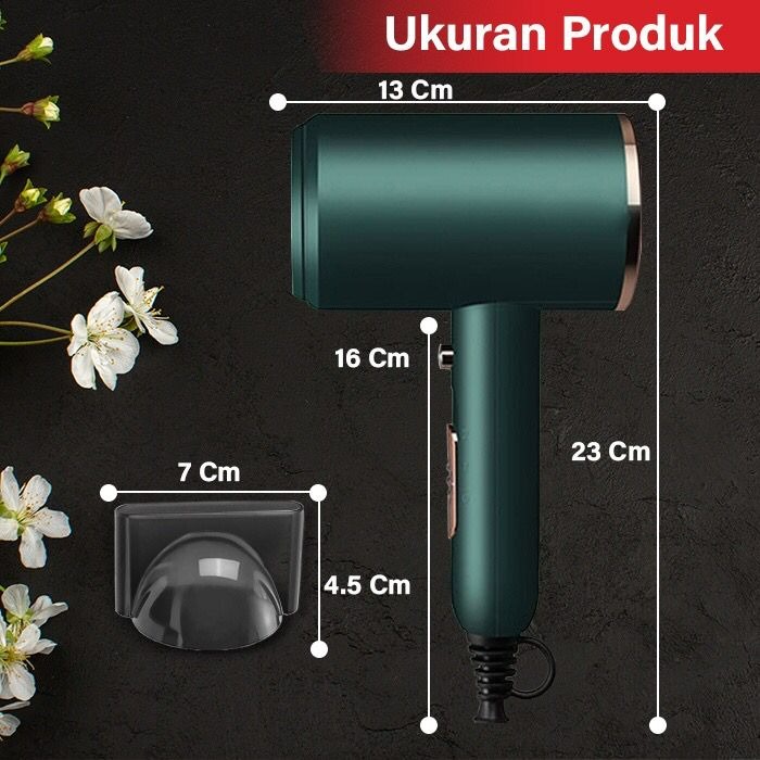 GM Bear Hair Dryer Professional Iconic - Vlasy Alat Pengering Rambut Ionic