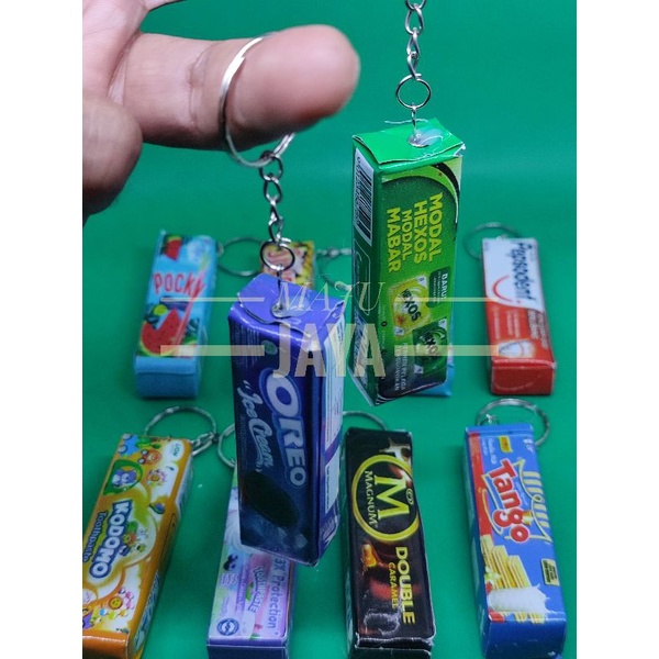 Ganci Gantungan Kunci Kotak Panjang Isi 20 Pcs