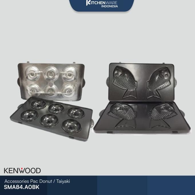 Kenwood SMA84 Pack Donut & Taiyaki Attachment Sandwich Maker SMP84