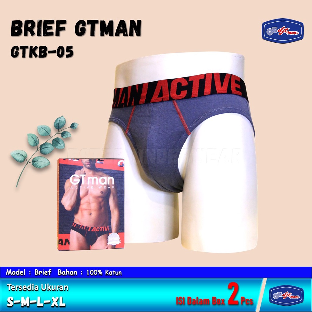 Celana Dalam Pria GTMAN GTKB 05 I1Box Isi 2 PCS