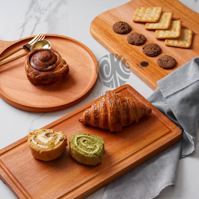 Talenan kayu UTUH | Talenan Kayu Solid | Talenan kayu Rustic Gagang