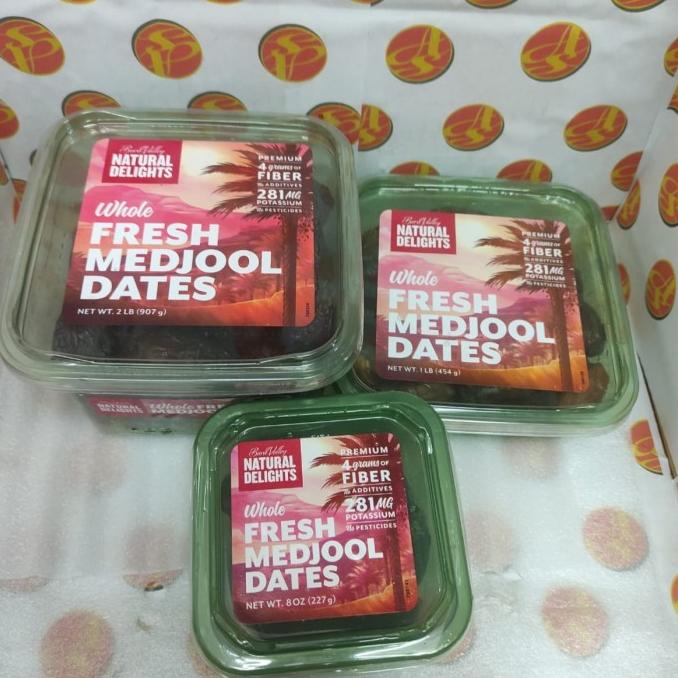 

SALE KURMA MEDJOOL JUMBO BARD VALLEY 907GRAM RER69464S