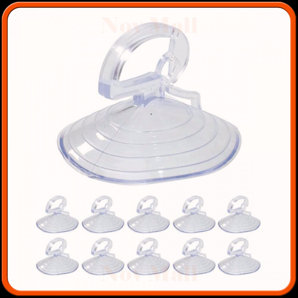 Alat Tempel Dinding Suction Cup Hook 35 mm 10 PCS -ST527