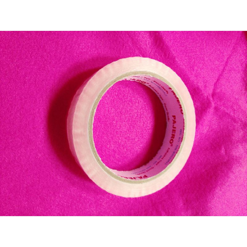 

Lakban Bening Transparan Stationery Tape 24mm Pajero