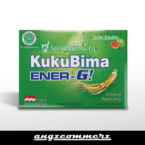 

SIDOMUNCUL Kuku Bima Ener G Jambu Biji Guava Minuman Energi Stamina