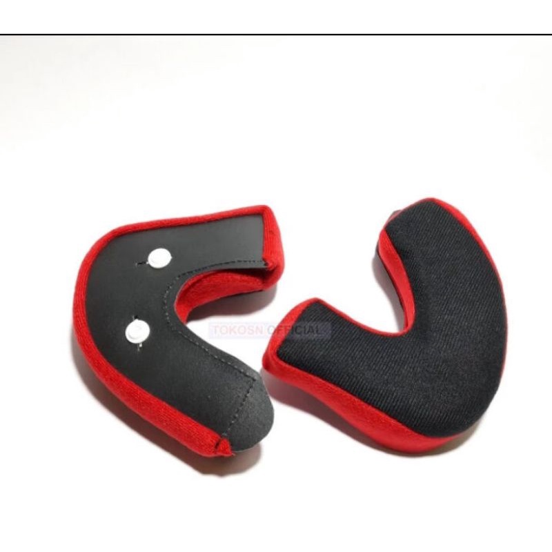 Busa Pipi Kuping helm Kyt dj maru kancing plastik