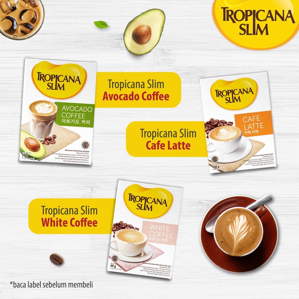 

Terbatas⋆➴ Tropicana Slim Cafe Latte 10 Sachet 14gr - Kopi Susu Nikmat Tanpa Gula Pasir D65 ✲