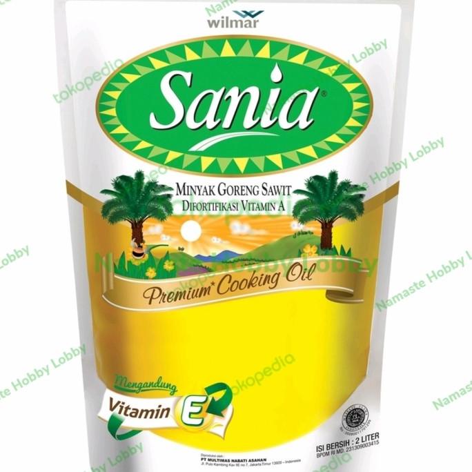 

Sania minyak goreng 2000ml x 6pcs - KHUSUS GOJEK / GRAB