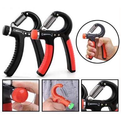 Alat Fitness Olahraga Latihan Yoga Training Otot Tangan Hand Grip 5-60 Kg Adjustable Wrist Forearm Strength Exerciser Training Gym [MF]