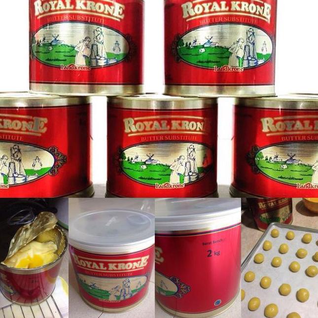 

ヺ butter substitute royal krone margarin bahan kue 250 gram ㅷ
