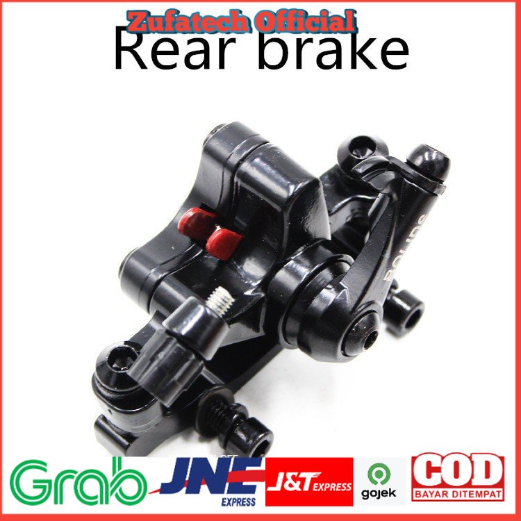 BOLIDS Spare Part Rem Sepeda Rear Disc Brake Caliper F180 R160 - BB8 - Black