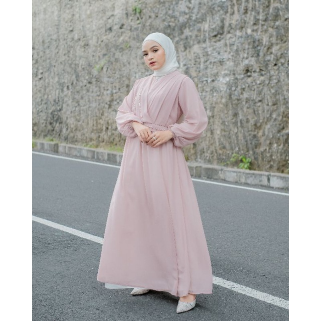 ZEYA DRESS / DRESS KONDANGAN/ DRESS PESTA / SERAGAMAN / BRIDESMAID / BUSUI FRIENDLY