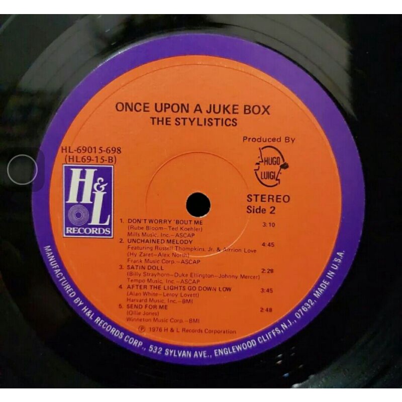 Vinyl Piringan Hitam 12&quot; Once Upon A Juke Box The Stylistics