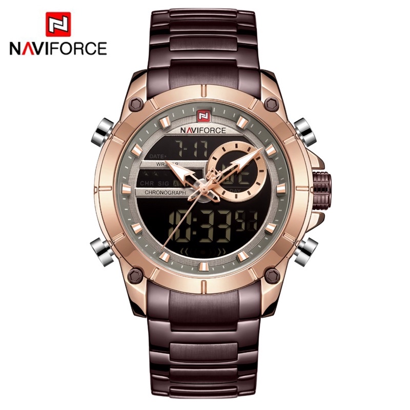 jam tangan Naviforce Original NF-9163M sporty casual terbaru