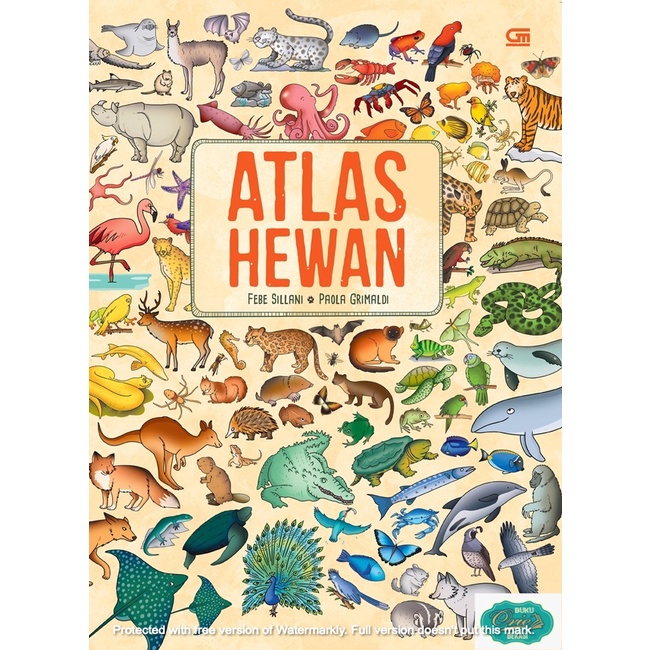 BUKU: BUKU: Atlas Hewan (Animal Maps) - Giulia Malerba