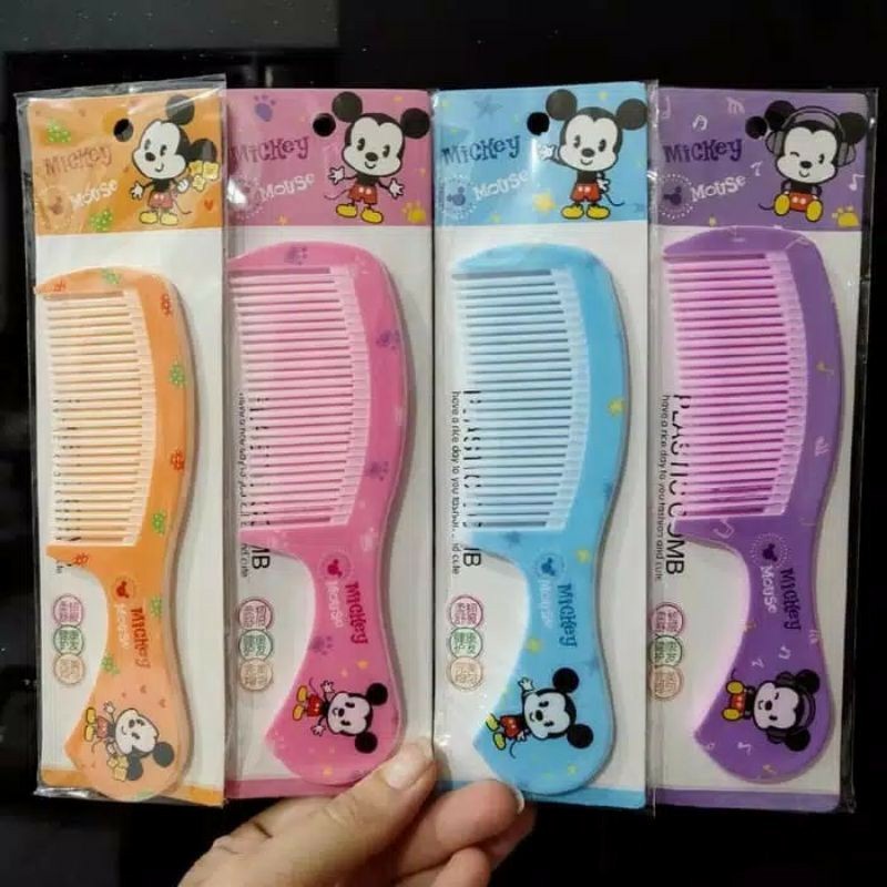 Sisir Mini Karakter / Sisir Rambut Anak / Sisir Fancy | yanna866