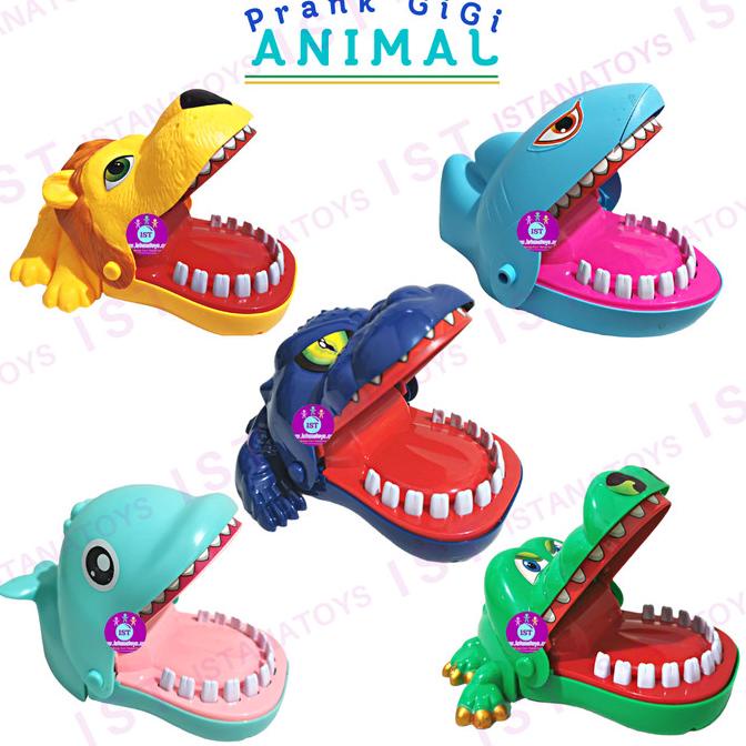 Crocodile Dentist Game / Mainan Gigi Hiu Singa Buaya