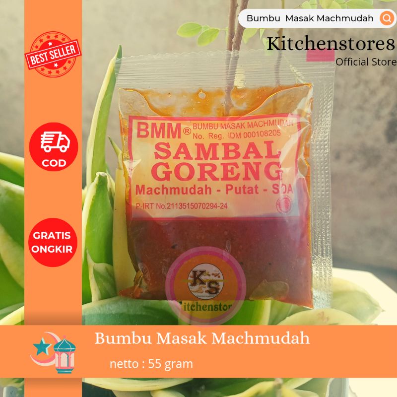 

Bumbu Masak Machmudah BMM Sambal Goreng 55gr