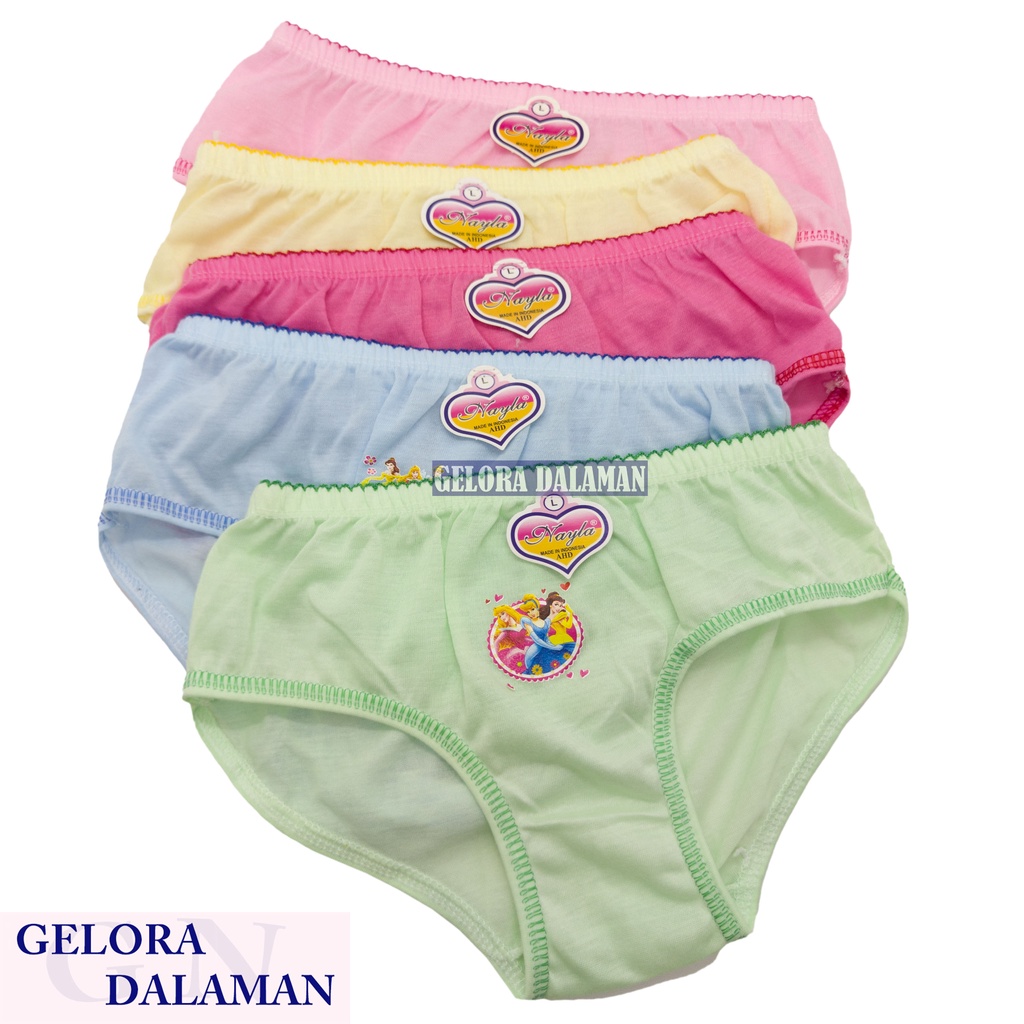 6 Pcs Celana Dalam Anak Perempuan Pakaian Dalam Anak