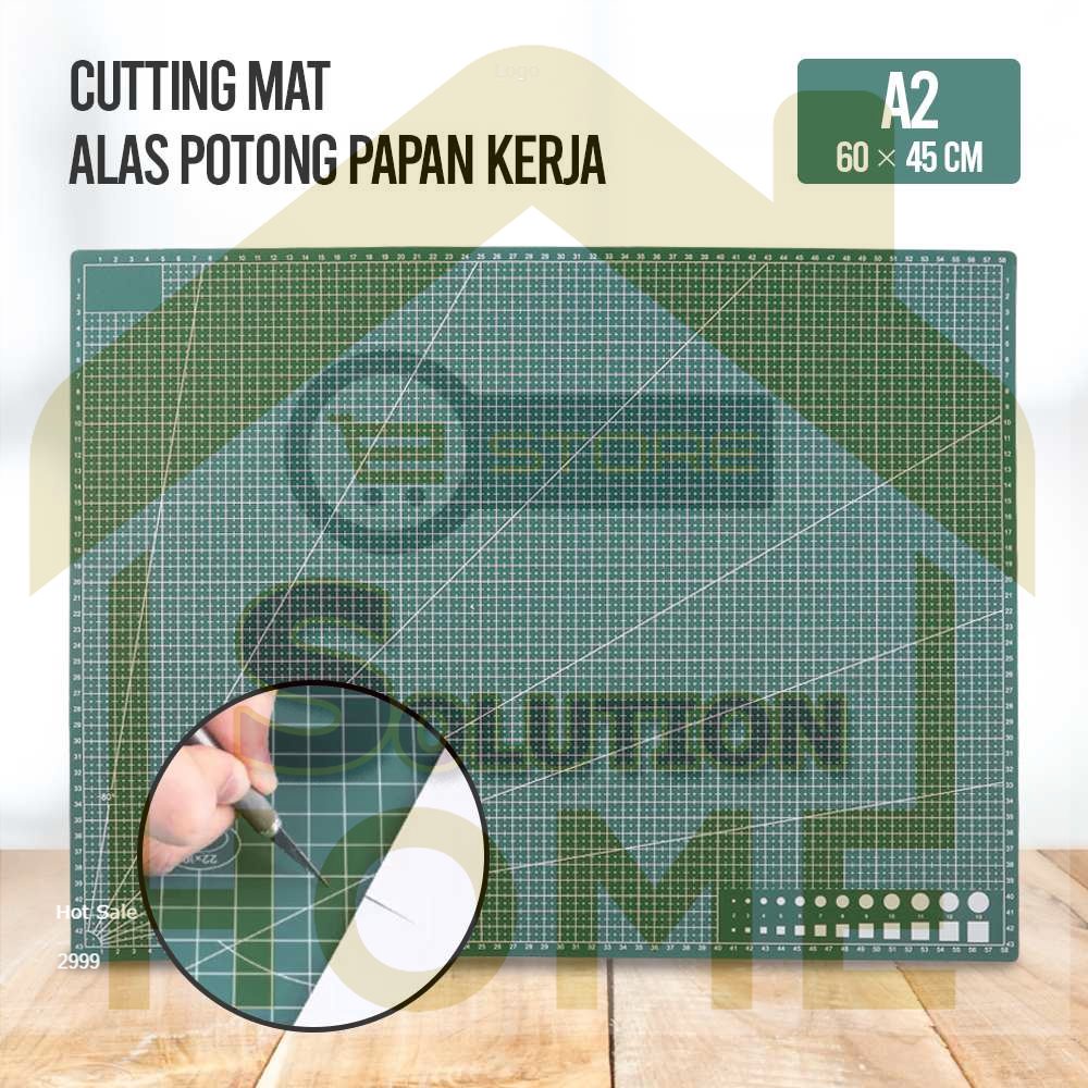 

HSS TOOLS - QJH Working Pad Cutting Mat Alas Potong Papan Kerja A2 60 x 45 cm - QJ3