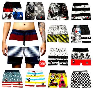 celana pendek surfing isi 6 pcs dan 3 pcs