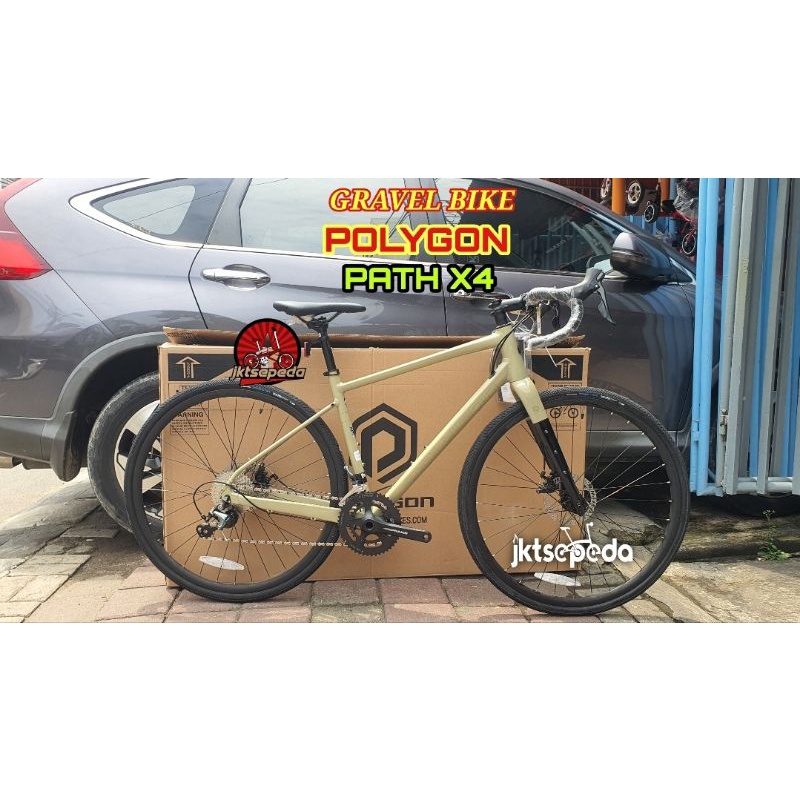 Sepeda Gravel Bike Polygon Path X4