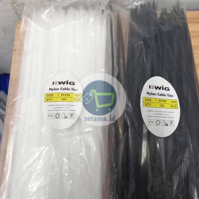 

TERMURAH KABEL TIES 50CM x 7.6 WARNA PUTIH Code 1190