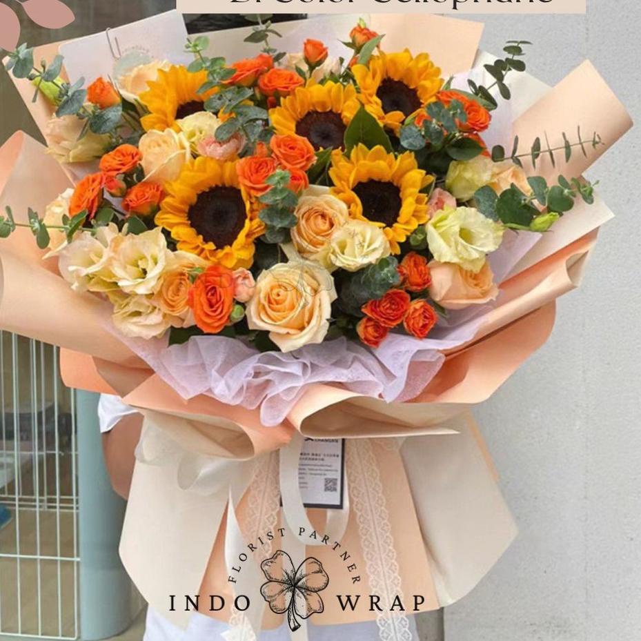 

Recommended [20 LEMBAR] KERTAS FLOWER WRAPPING BI COLOR CELLOPHANE KERTAS BUKET BUNGA HAND BOUQUET+