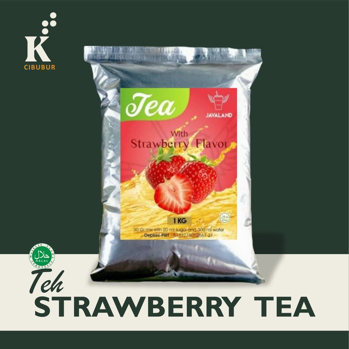 

Bubuk Minuman Javaland Strawberry Tea/Teh Strawberry Premium Original Javaland 100% Original