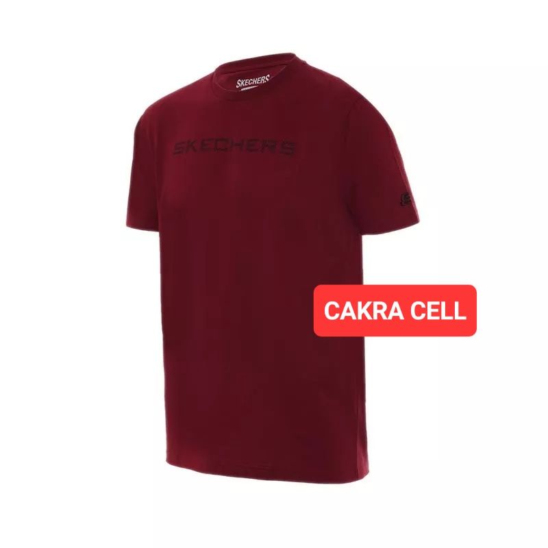 Baju Kaos T-Shirt Pria Cowok SKECHERS Original Sale