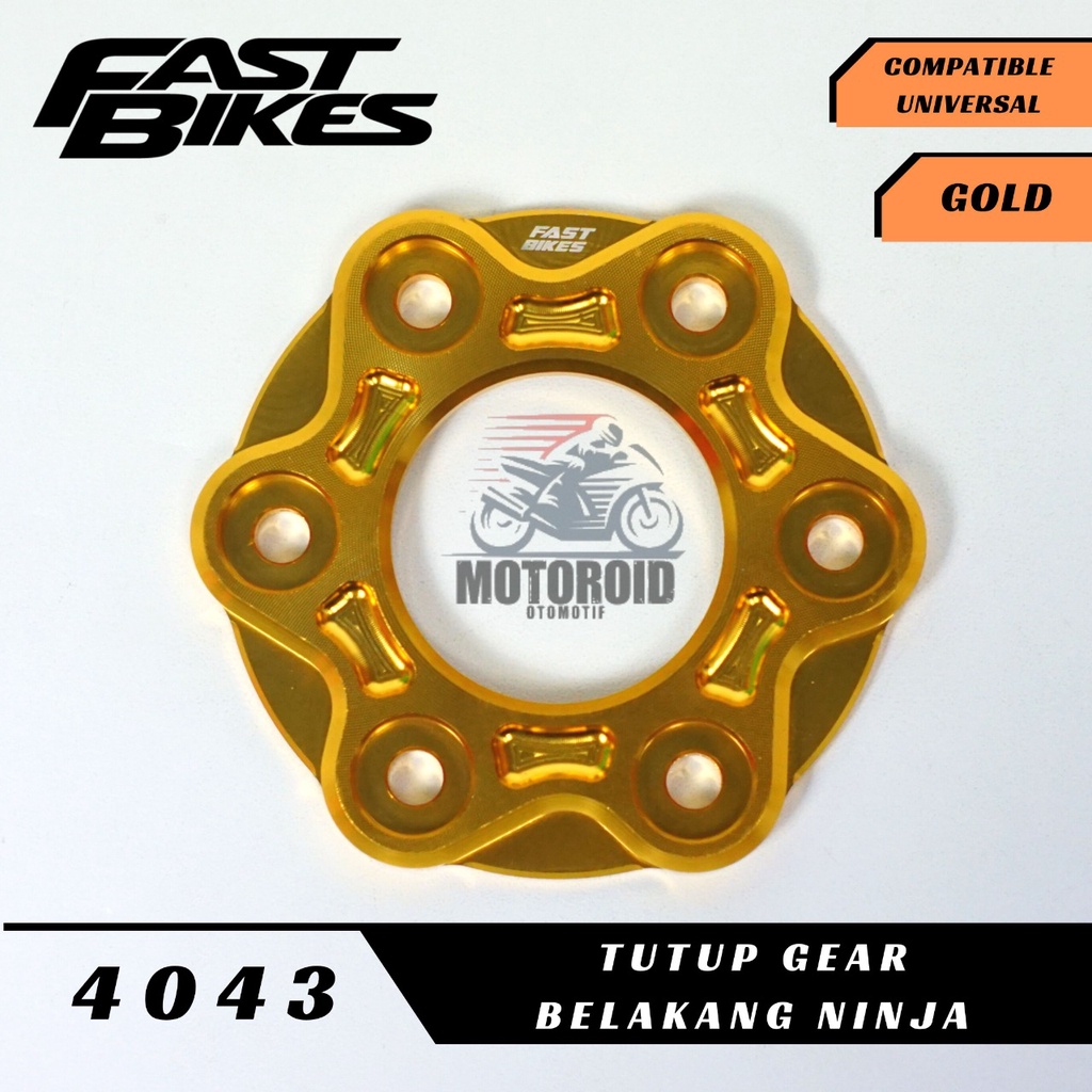Tutup Gear Ninja Belakang Fastbikes Full Cnc