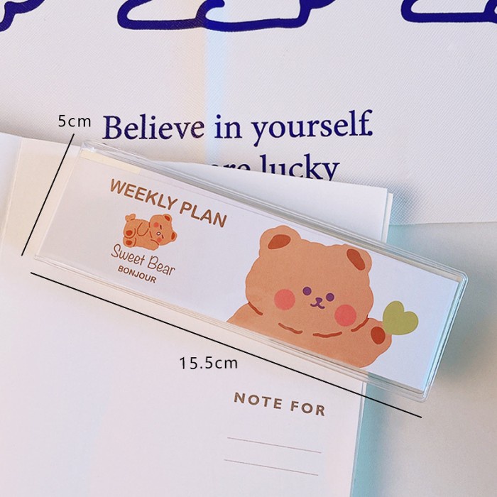 

✨NEW✨ - Weekly Planner Pocket Book Korean Style Jurnal Mingguan Cute Praktis - BROKEN WHITE