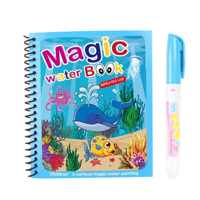 Mary for Creative Water Doodle Book Drawing Painting Mainan Alat Bantu Mengajar Sekolah Balita