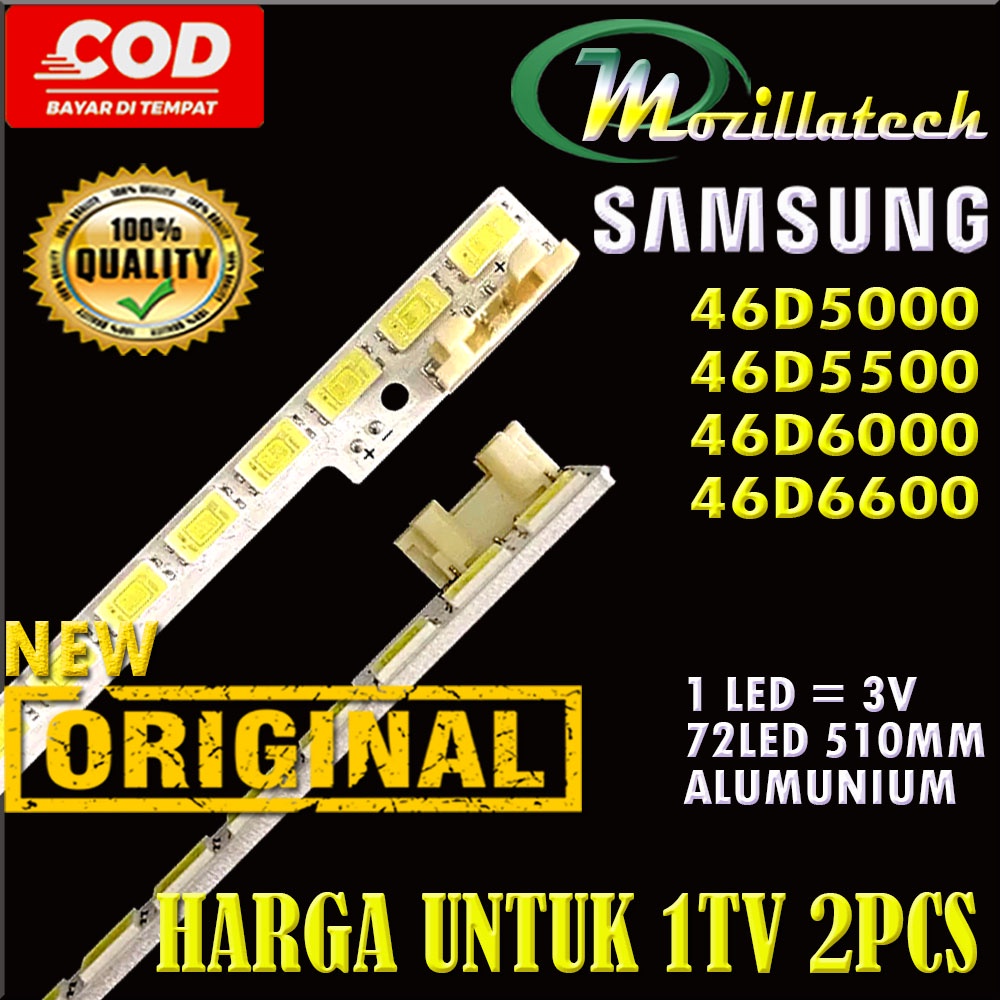 BACKLIGHT SAMSUNG 46 UA46D5000 UA46D7000 UA46D5500 UA46D6400 UA46D6000 UA46D6600 46D7000 46D5000 46D6400 46D5500 46D6000 46D6600