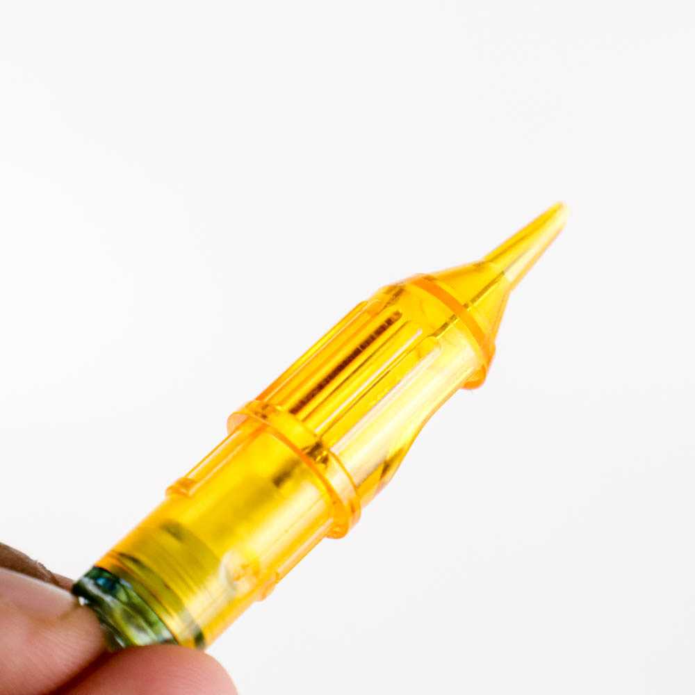 Yellow Dragonfly Jarum Tato Alis Sekali Pakai Tattoo 20PCS - 1203RS ( Mughnii )