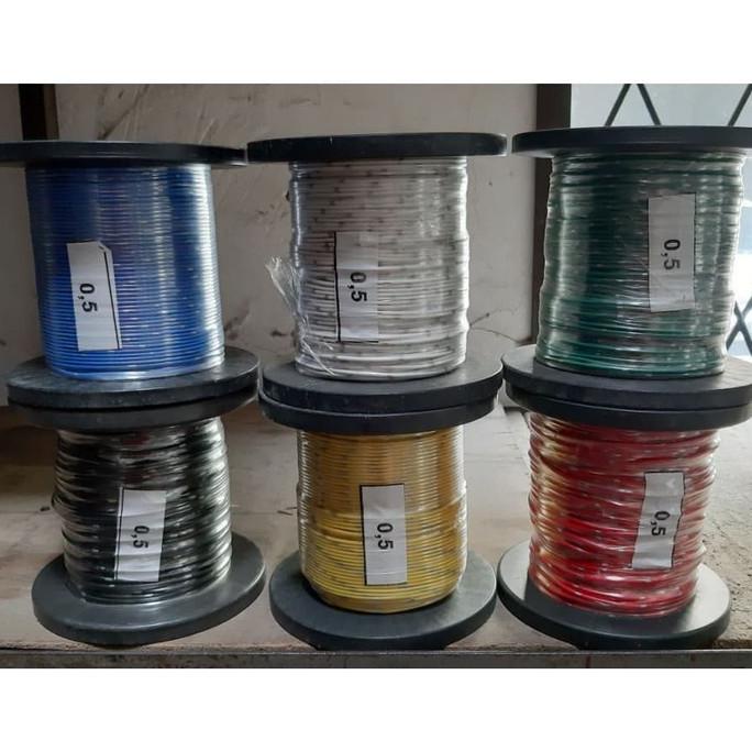 Kabel Bintik 0.5 mm 100 Meter Kabel Tembaga Kabel Roll Kabel Mobil Non COD