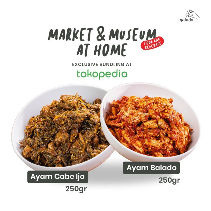 

⭐BISA COD⭐ Ayam Cabe Ijo 250gr + Ayam Balado 250gr