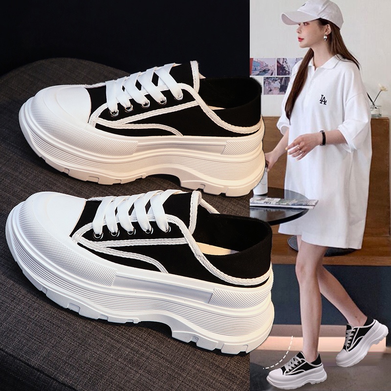KZT-SW325 'FREE BOX' Sepatu Sneakers Wanita &quot;BAE&quot; Import COD TERMURAH