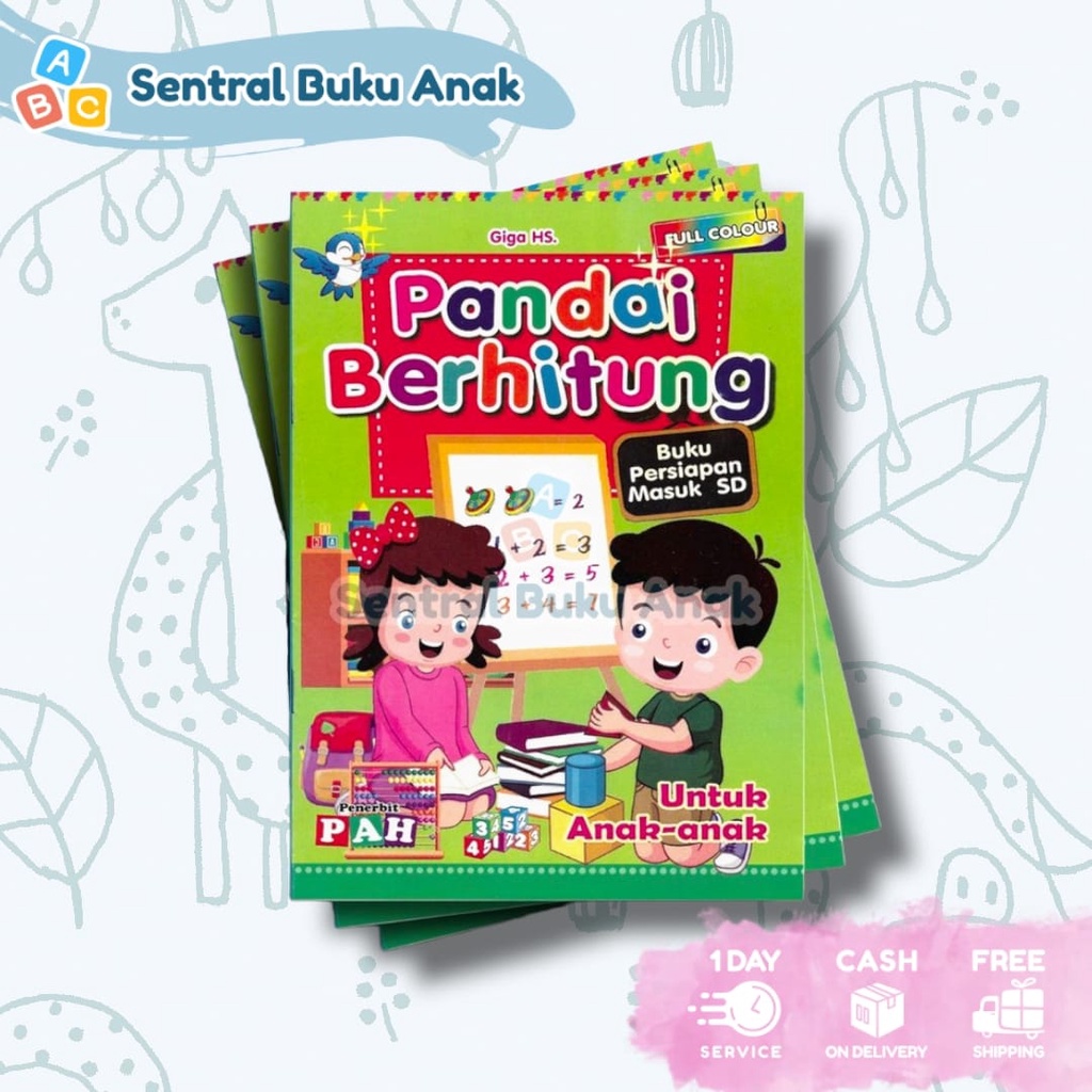 Buku Aktivitas Anak Pandai Berhitung Penjumlahan Pengurangan Matematika TK