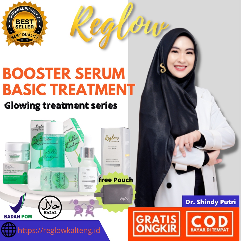 Jual Reglow Skincare Original 4 Rangkaian Glowing Treatment By Dr ...