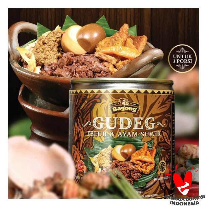 

[PRODUK 6P8] Gudeg Kaleng Bagong Khas Jogja All Varian Special Promo - 300Gram PDP