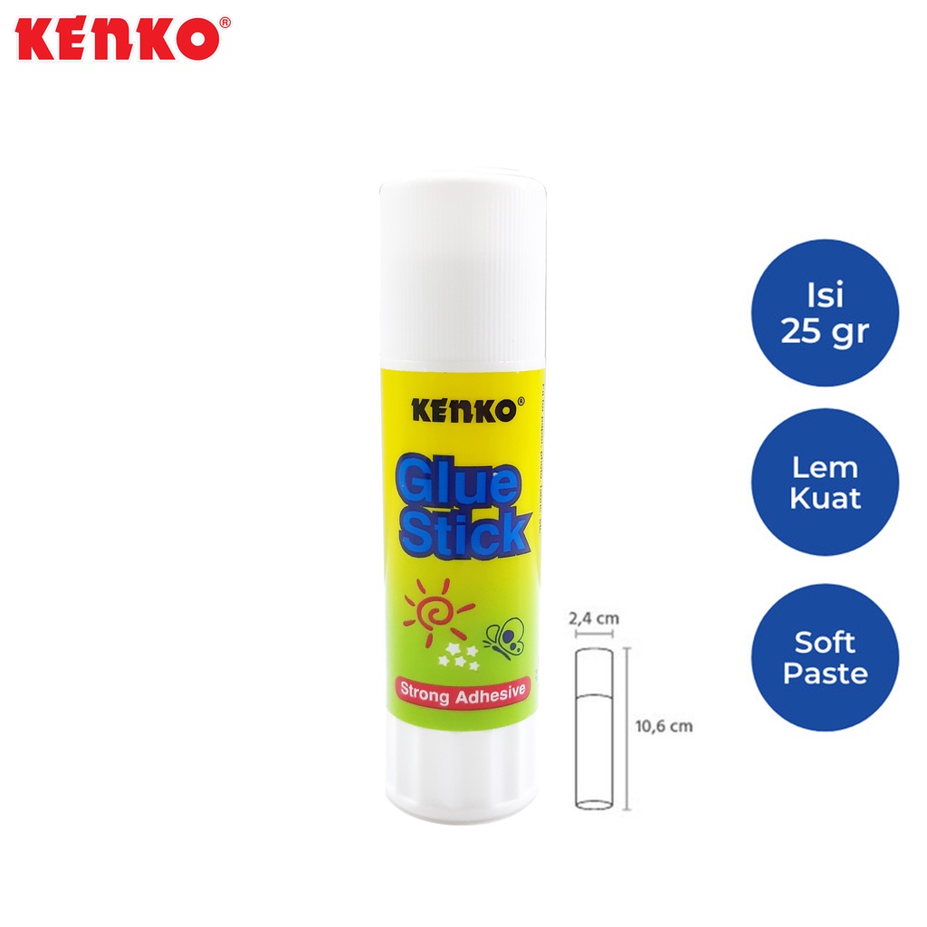 

Glue Stick Kenko Lem Kertas Batang 25 gr