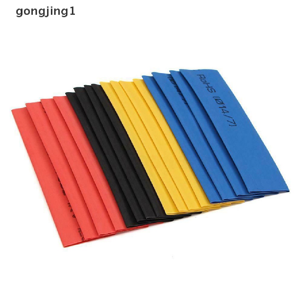 Ggg 164pcs Heat Shrink Tubing Insulated Shrinkable Tube Kawat Kabel Sleeve Kit ID