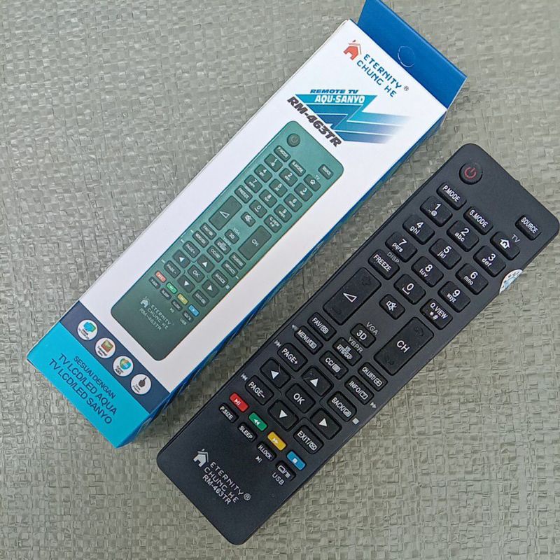 Remote TV Aqua LED remote tv Sanyo led